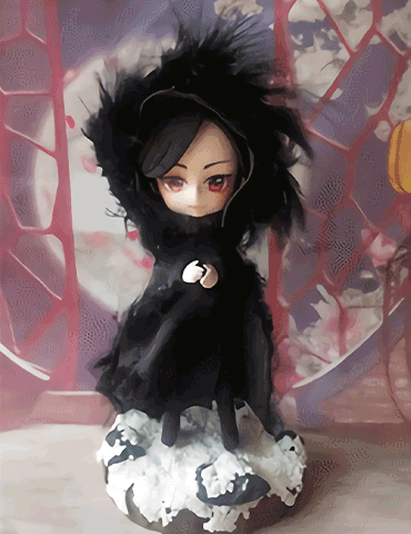 Real photo of a Diipoo custom anime figure example 4
